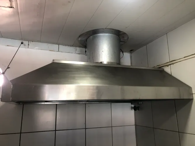 Coifa Exaustor Inox 1,10 x 1,50