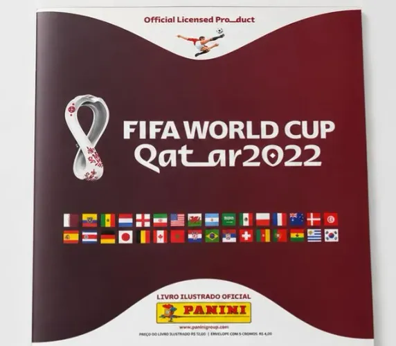 Copa do Mundo FIFA 2022 Panini Completo + Figurinhas (Ótimo Estado)