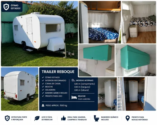 Trailer reboque Turiscar 