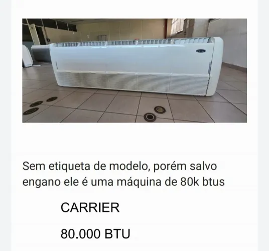 20 LOTE Ar Condicionado com condensadora perfeita