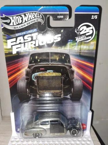 Hot wheels Chevy Fleetline Fast & Furious silver series