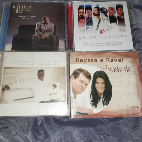 Kit cds gospel - Kleber lucas ,cassiane,aline..