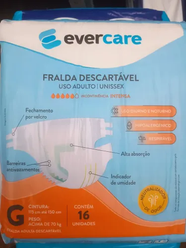 Fraldas descartável adulto