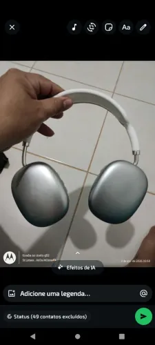 Vende-se um liquidificador e um fone headphone 