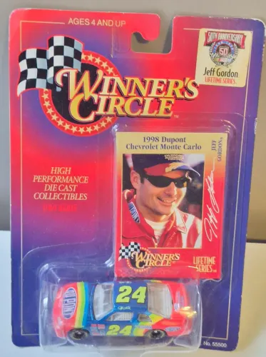 Miniatura Nascar Jeff Gordon 1998 Winners Circle 
