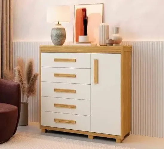 Cômoda Londres 100% MDF nova direto da fábrica 