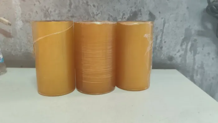 Filme industrial usado para proteger produtos de quebra