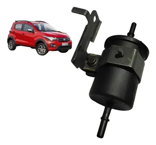 Filtro Combustível Suporte Fiat Mobi Way 2018 1.0 Fire Uzad0