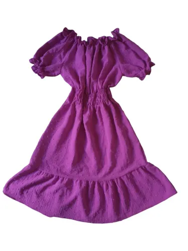 Vestido Infantil Duna Pipoca 