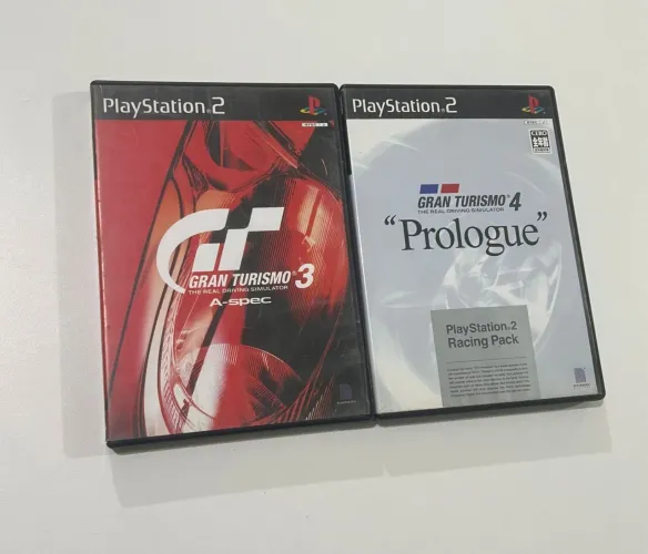 Gran turismo 3 e 4 ps2