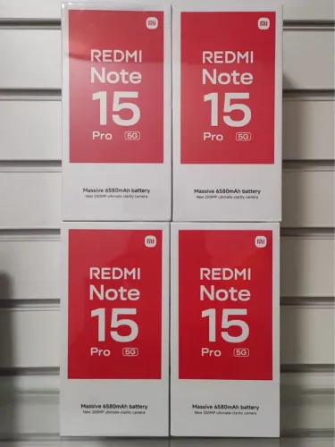 XIAOMI REDMI NOTE 15 PRO 5G 256/8GB - 512/12GB NOVO LACRADO | GARANTIA