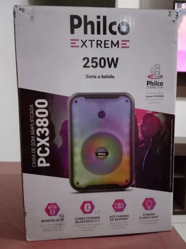 Vendo Caixa de som amplificada Nova na caixa