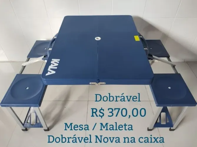 Mesa Com Banquetas Para Adultos
