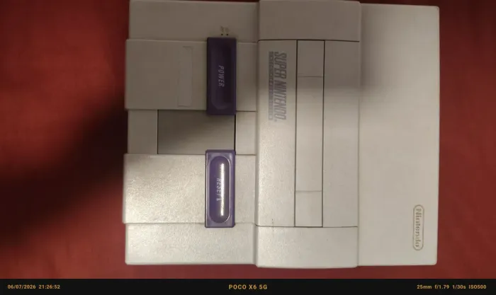 Super Nintendo fat Todo Original.