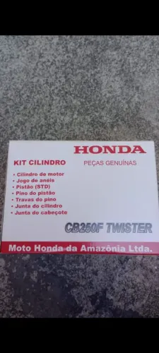 KIT CILINDRO DA CB 250 TWISTER, ORIGINAL HONDA NA CAIXA.