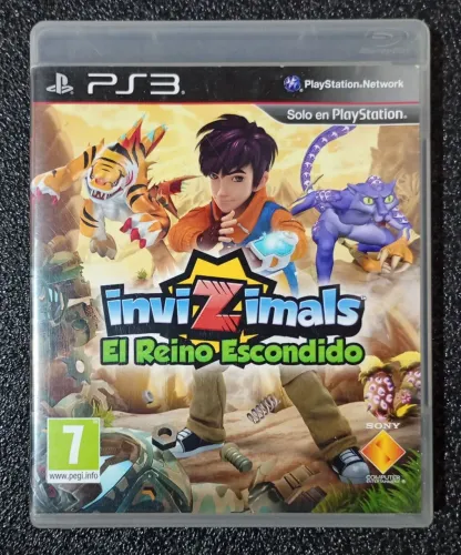 Invizimals EI reino escondido ps3 usado