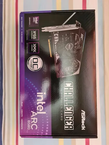 Placa Video INTEL ARC B580 12GB - Nova