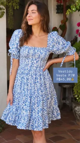 Vestido estampado