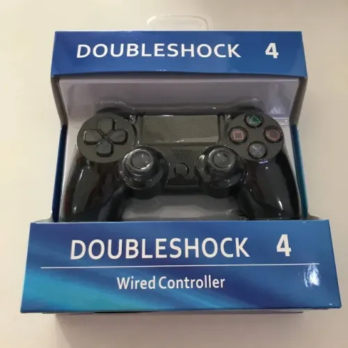 Controle ps4 sem fio DoubleShock para pc e tv com sistema xbox
