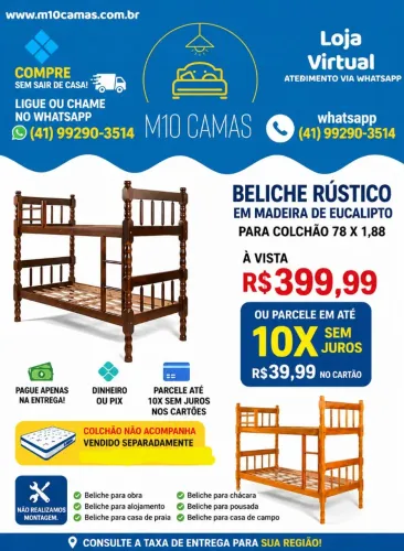 Beliche novo # 10x sem juros no cartão