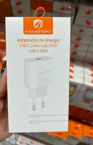 Carregador para iPhone 30w - Entrega Grátis