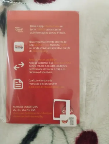 Chipe novo da claro 