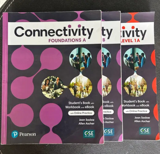 Livro de inglês Connectivity Foundations A e B + Level 1