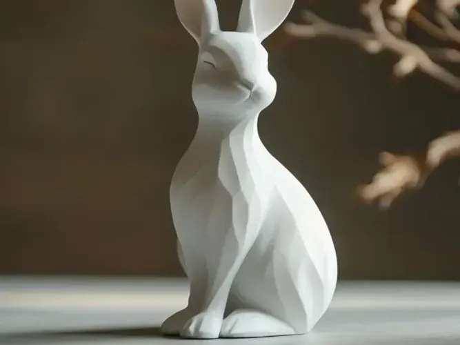 Pascoa enfeites decorativos/presentes feito sob impressão 3D 