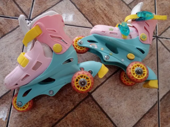 Patins infantil tamanho 26