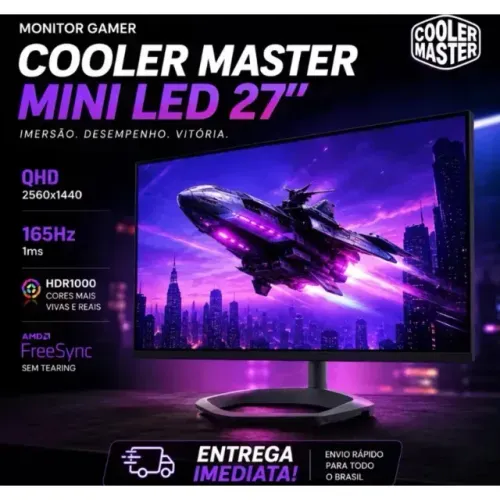 MONITOR GAMER COOLER MASTER 27? MINI LED