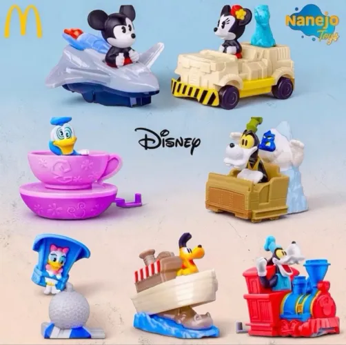Coleção Completa Trenzinho Disney McDonald's