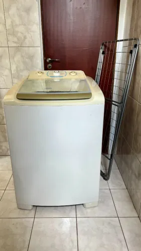 Máquina de lavar Eletrolux 12kg + Varal de Chão 