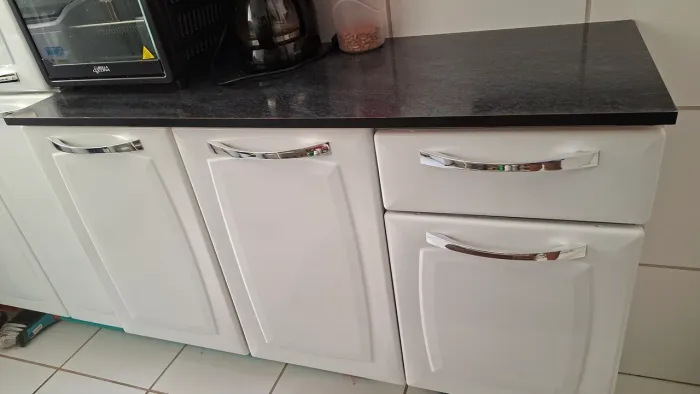 armario de cozinha de aço