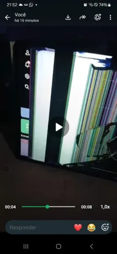Tv trincada