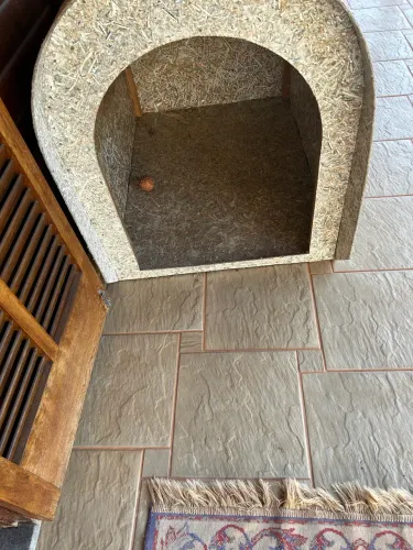 Casinha para cachorro grande porte/bebedouro automático/comedouro/Coleira