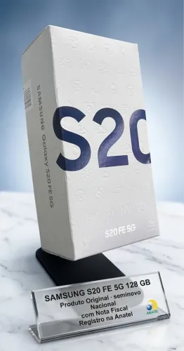 Samsung S20 Fe, 128 GB, Nacional, envio de Nota Fiscal.