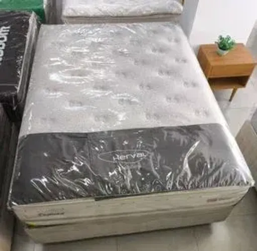 Conjunto Box de Casal 1,38x1,88x33cm - (Oferta)!!