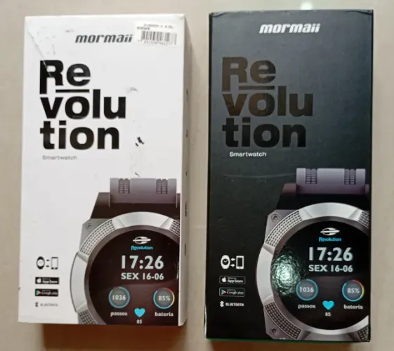 Smartwatch Mormaii Revolution Modelo MOSRAB/8P Preto