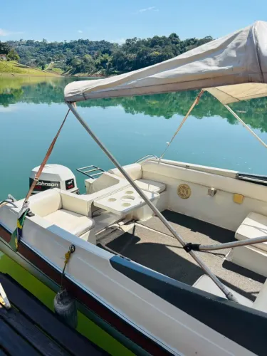 Vendo Barco Cobra 20 Pés com Motor Johnson 90 HP + Carreta