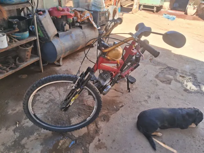 bicicleta mobilete