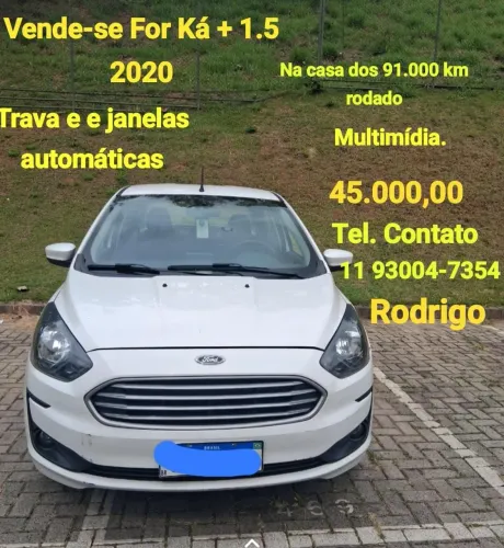 Ford KA+ Sedan 1.0 Tivct Flex 4P 2020