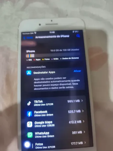 iPhone 7plus 128gb troco em outro celular 