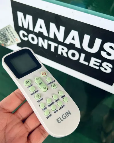  Controle Ar condicionado Split Elgin Inverter