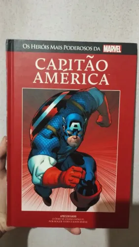 Salvat vermelha capitão América