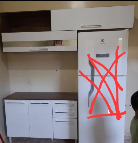 Armário de cozinha suspenso + Balcão