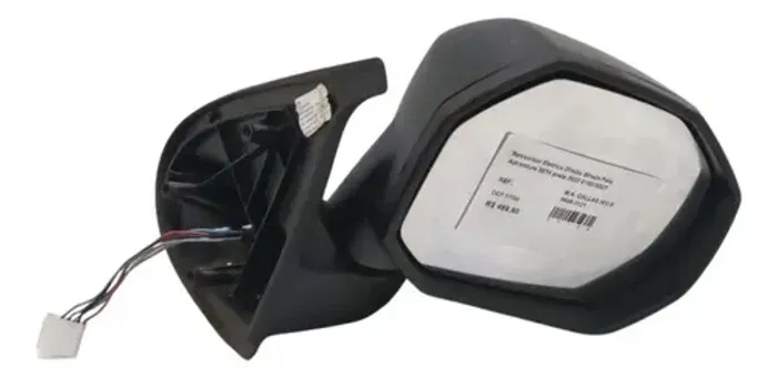 Retrovisor Eletrico Direito Strada Polo Adventure 2014 Prata 2020 010019327 Detalhe