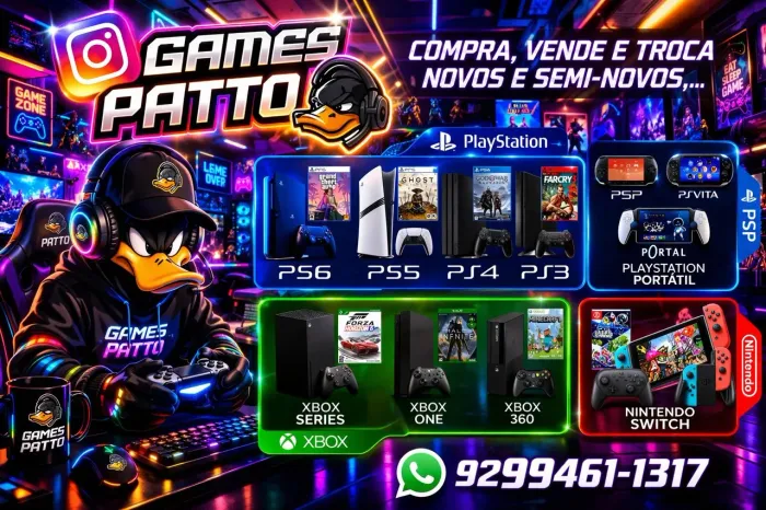 Compramos seu console sem vela 