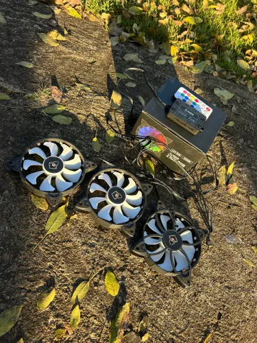 Fans RGB Hexer + Controladora
