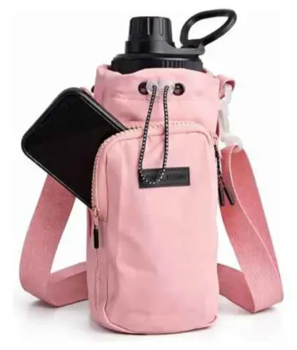 Bolsa para garrafa e celular
