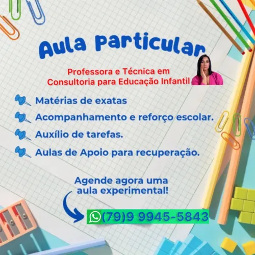 Reforço Escolar e Aula particular 